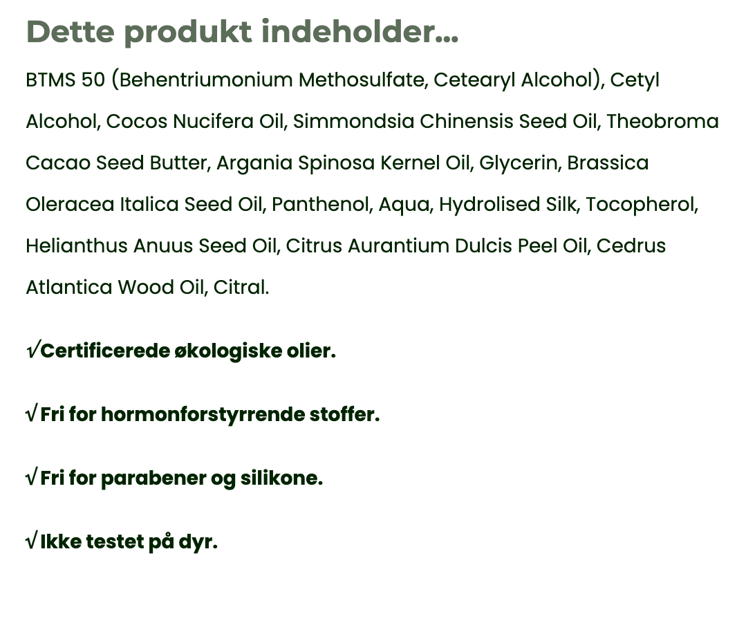 BALSAM #1 Silk - Cedar & Orange