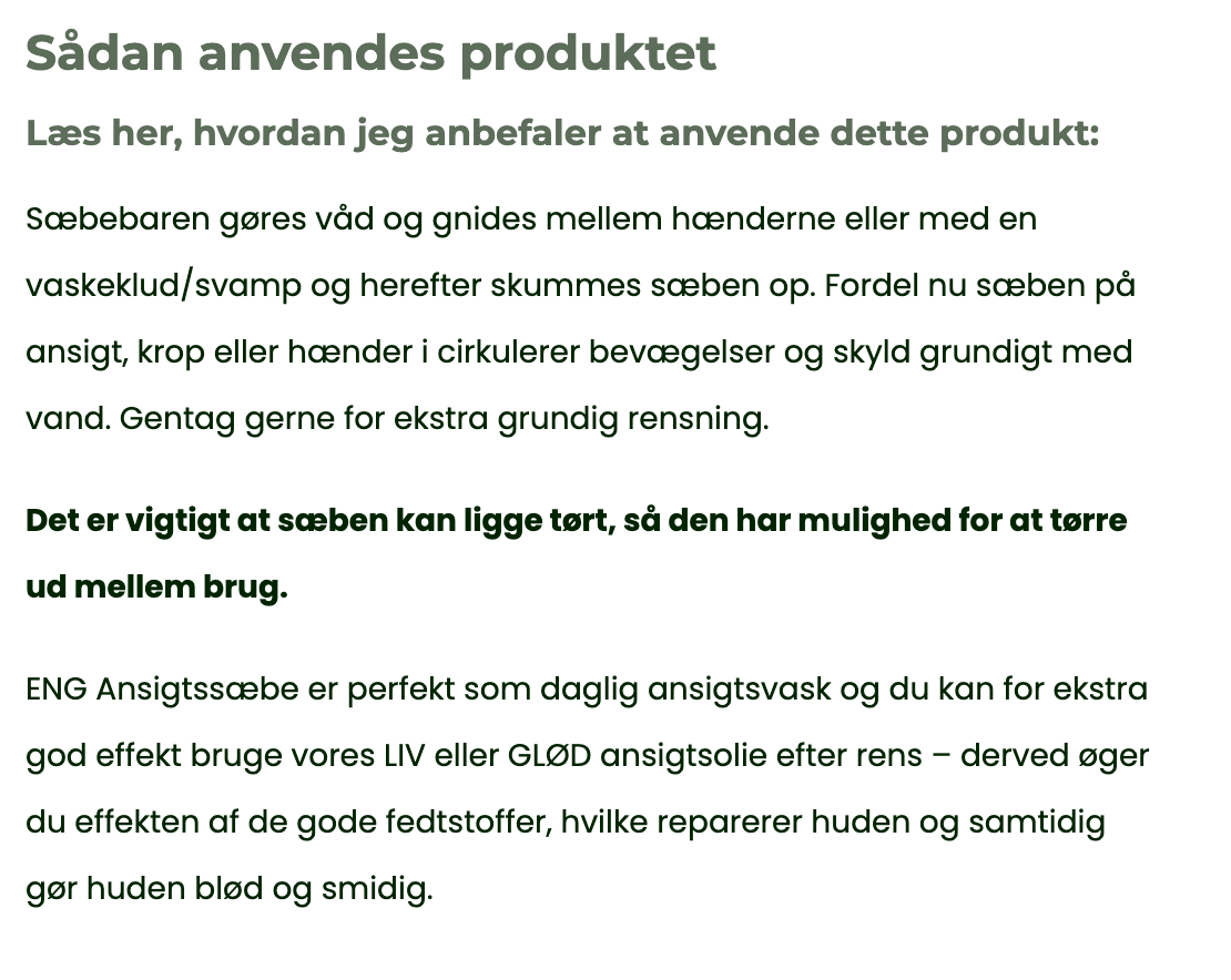 ENG Ansigtsbar – Honning & Lavendel