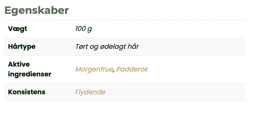 HÅR Tonic - Calendula & Horsetail