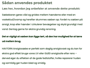 HAVTORN Ansigtsbar med E-vitamin