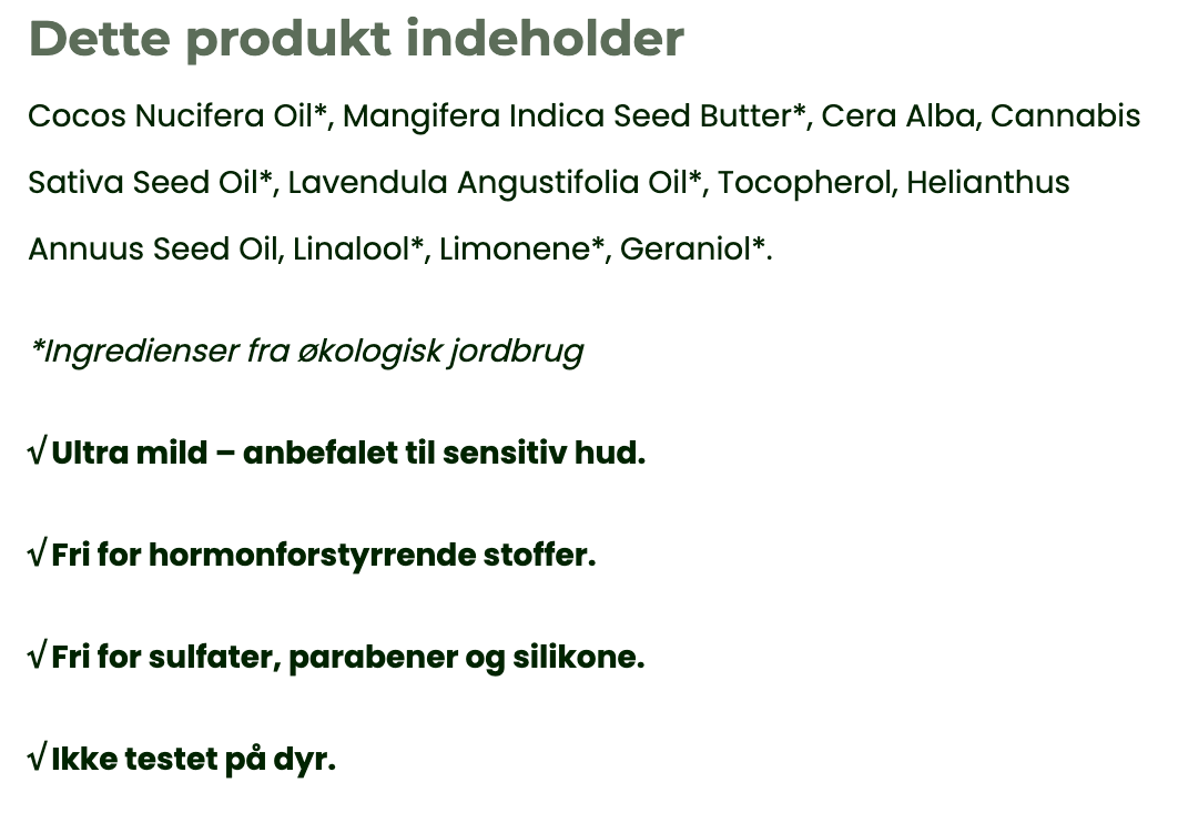 MOS Body Butter - Mangosmør & Bivoks