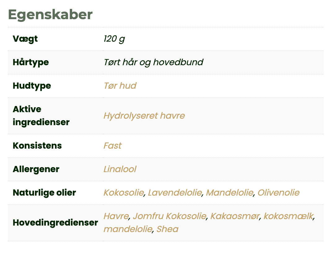 MÆLK #1 Shampoo & Body Bar - Lavendel