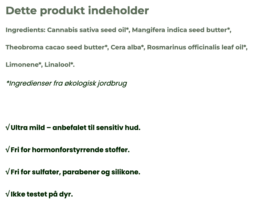 RÅ Beard Balm med Bivoks & Rustik Rosmarin