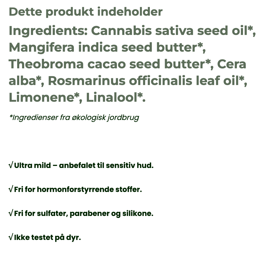 URT Salve – Kakaosmør & Bivoks